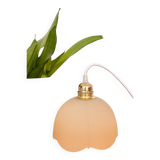 Opaline pendant light gradient colors