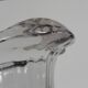 Thick-walled glass vase in Daum style, 1950s