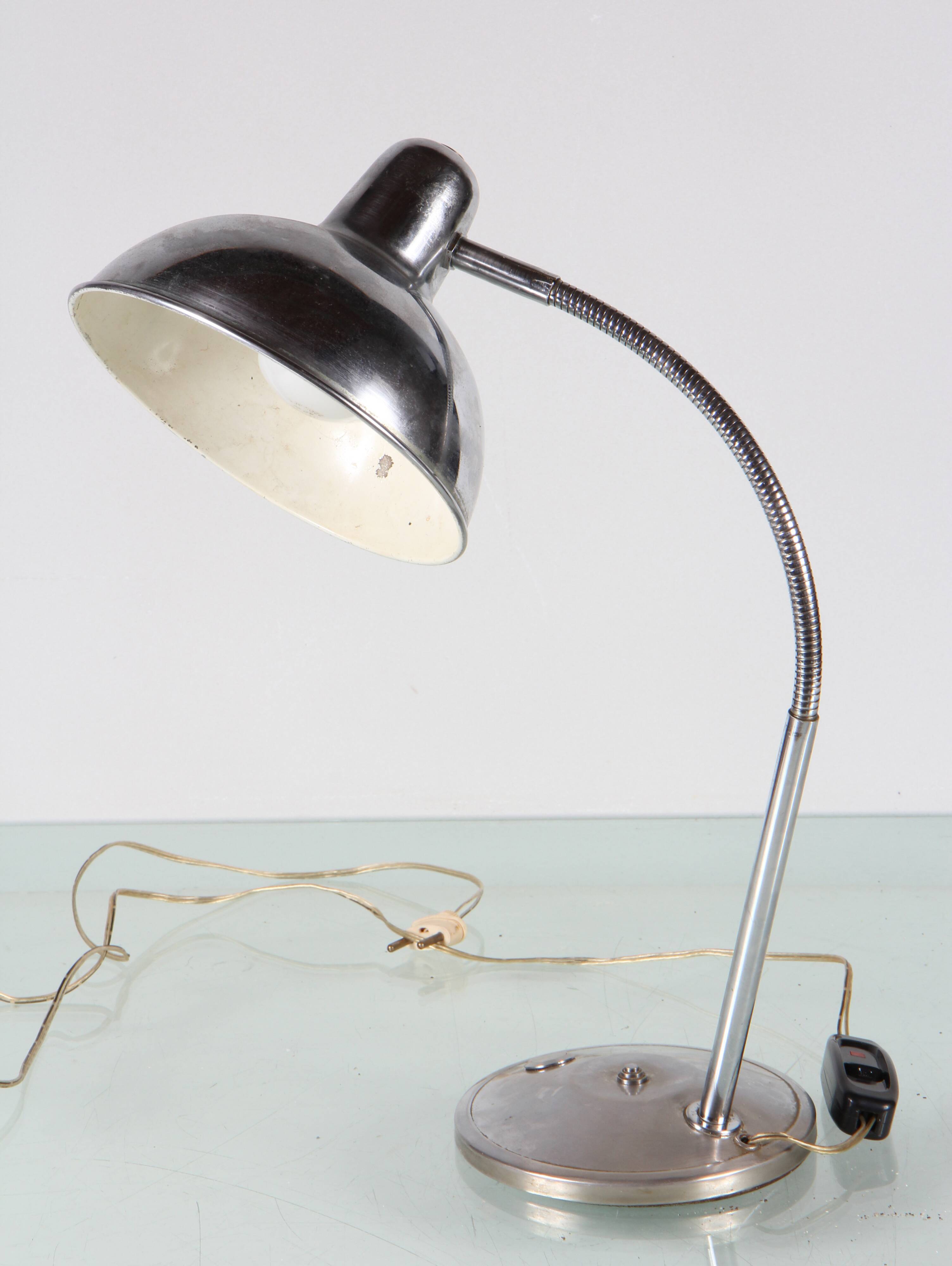 1930s desk lamp: art deco