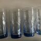 Produit BHV 4 verres hauts Iris 1960 bleu Ice