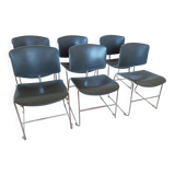 6 Max Stacker designer chairs for Steelcase