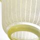 Yellow opaline pendant light, 1950