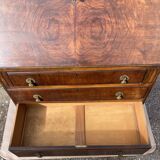 Bureau de pente Scriban en acajou époque fin XIXe Made in England