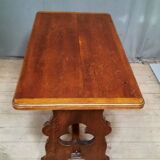 Solid wood coffee table