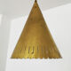 Swedish Mid-Century Modern brass pendant lamp