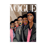 "Vogue Cover - Arab Guirls" 30x42cm
