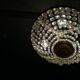 Louis XVI style tassel basket ceiling lamp