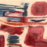 Jean bazaine, the swimmer, 1951. original aquatint signed in pencil