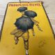 Carton umbrella revel no advertising sheet old pub cappiello
