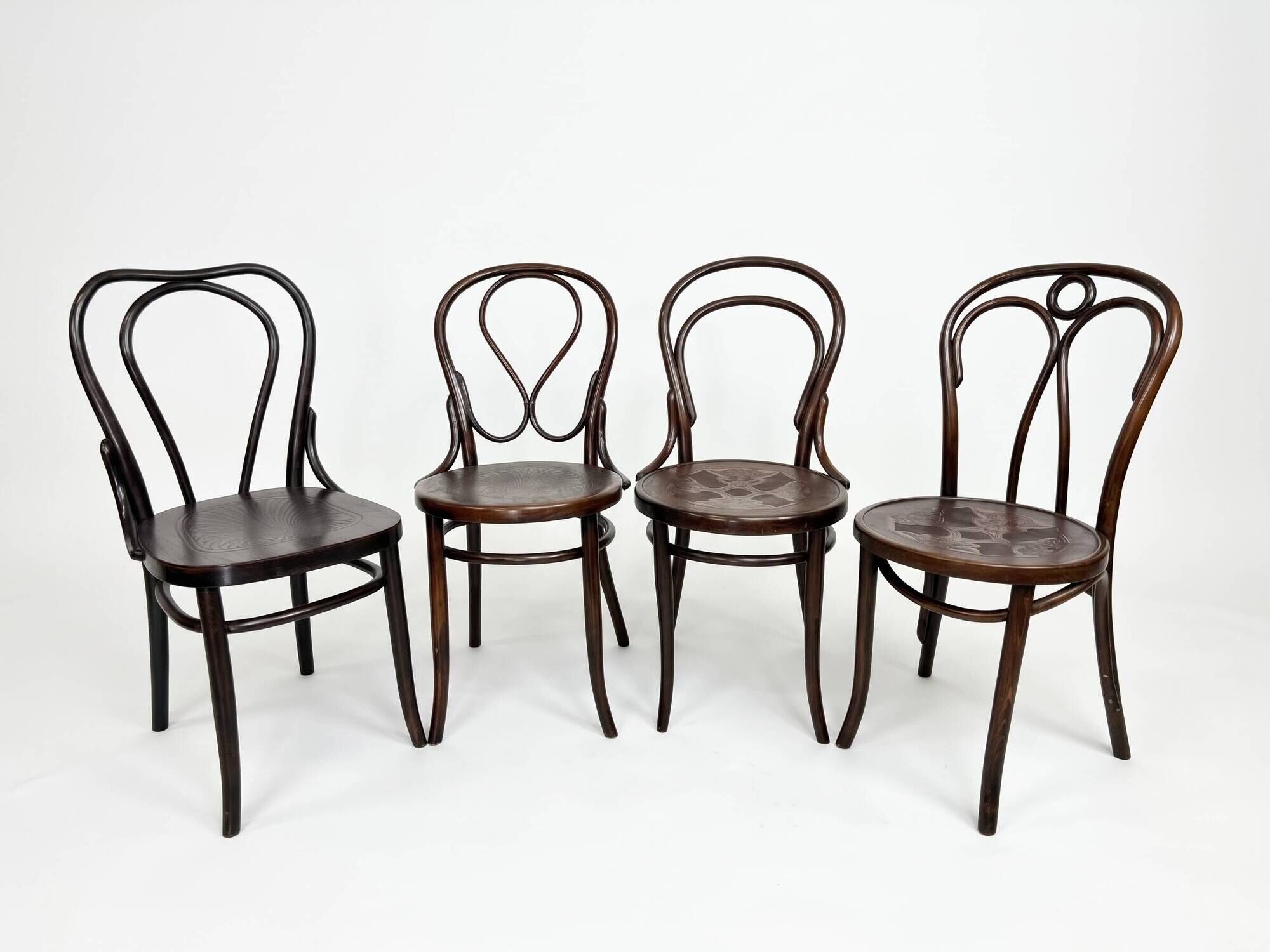 Bentwood dining chair by Thonet
