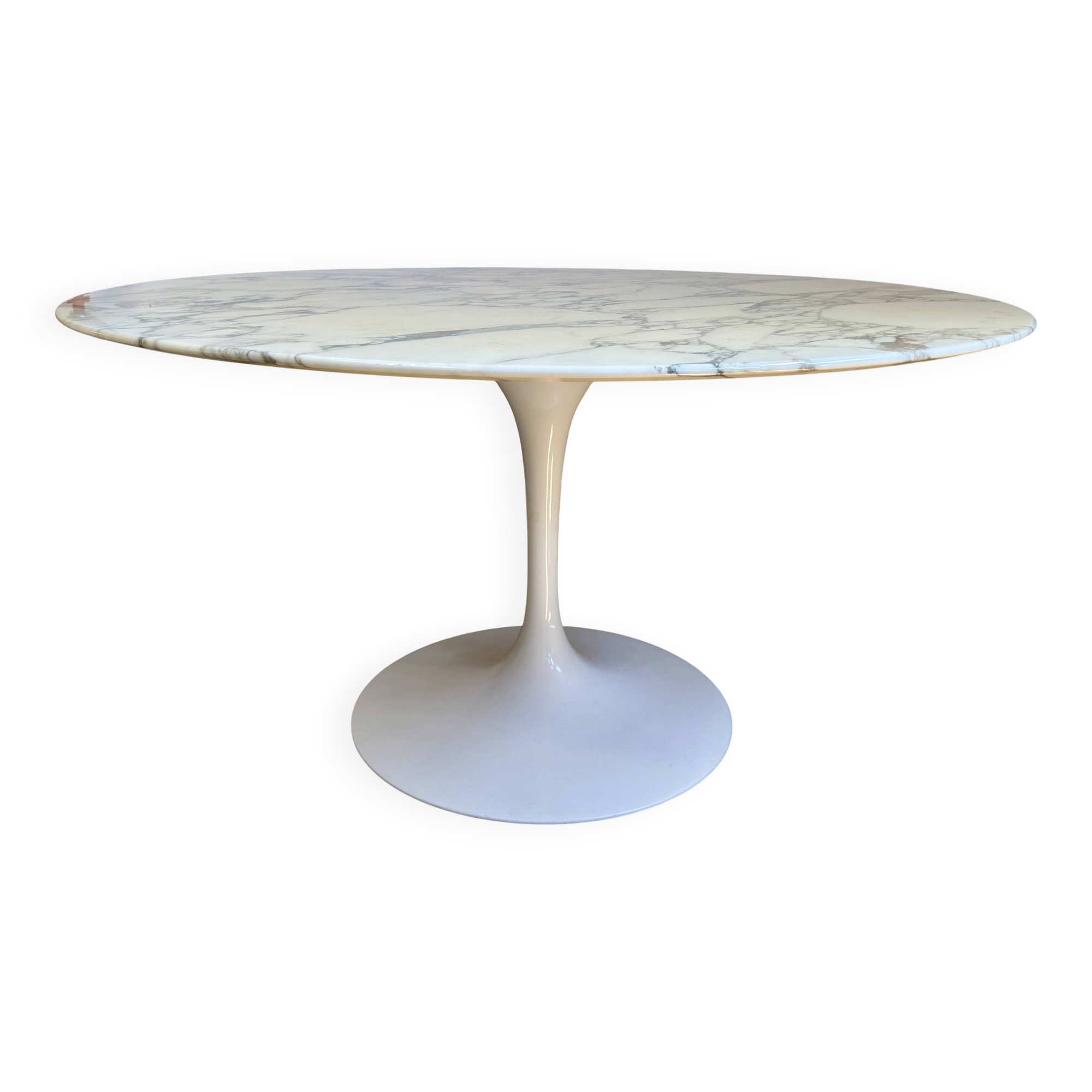Table Tulip Knoll International par Eero Saarinen – Plateau rond en marbre