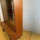 Mid-Century Vintage Turnidge of London Teak Display Cabinet (1960s–1970s)