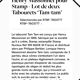 Tabouret Tam Tam par Stamp 1970