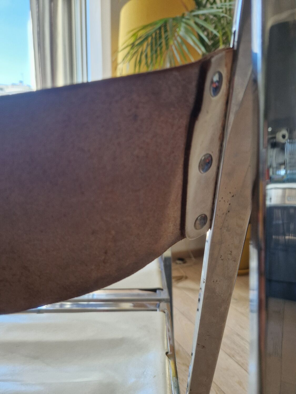 Set of 2 folding chairs Fantoni and Geraci