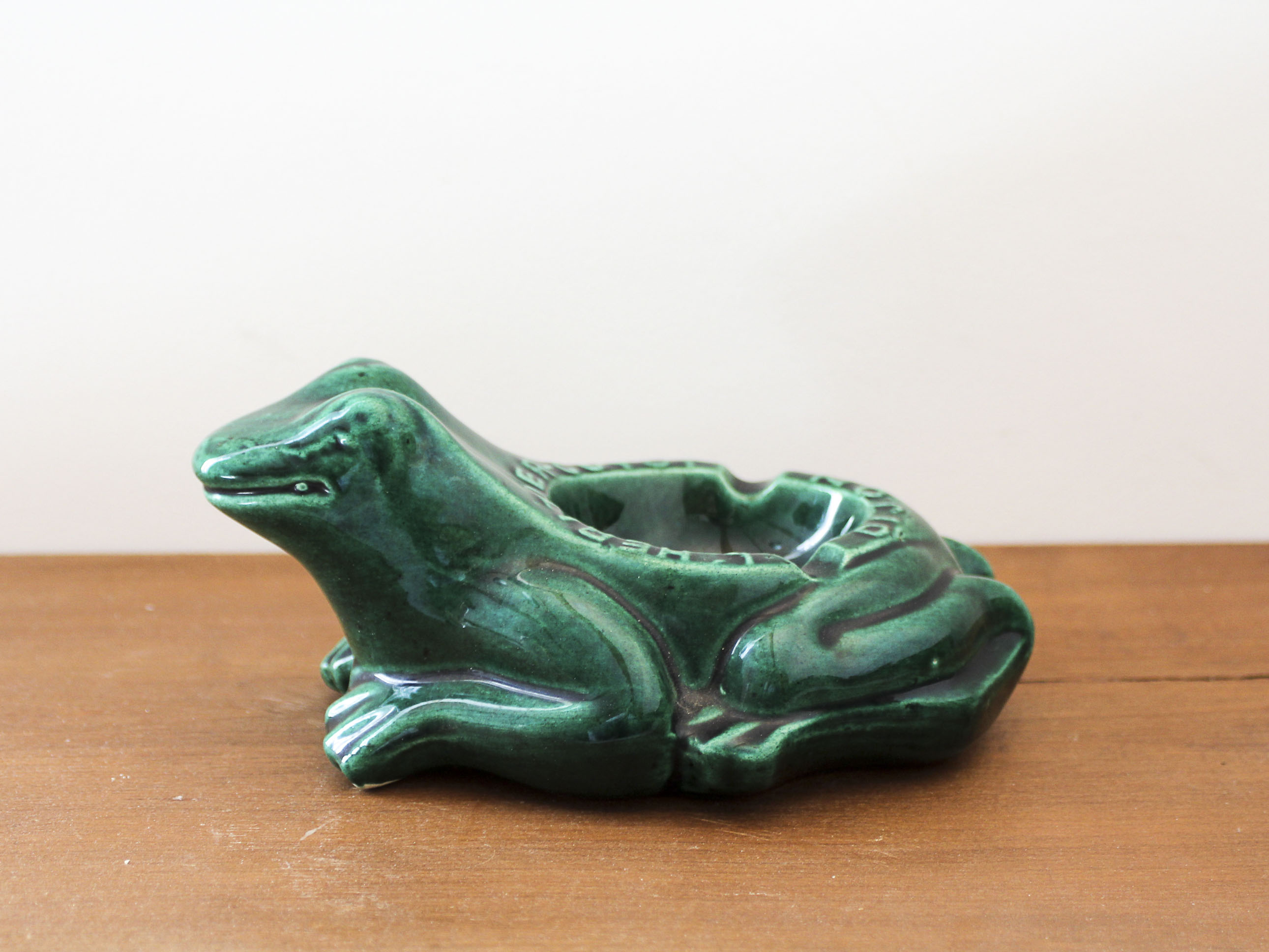 Ashtray Frog L'Héritier Guyot Dijon 20cm