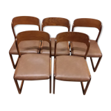 Following 5 chairs "sled" Baumann