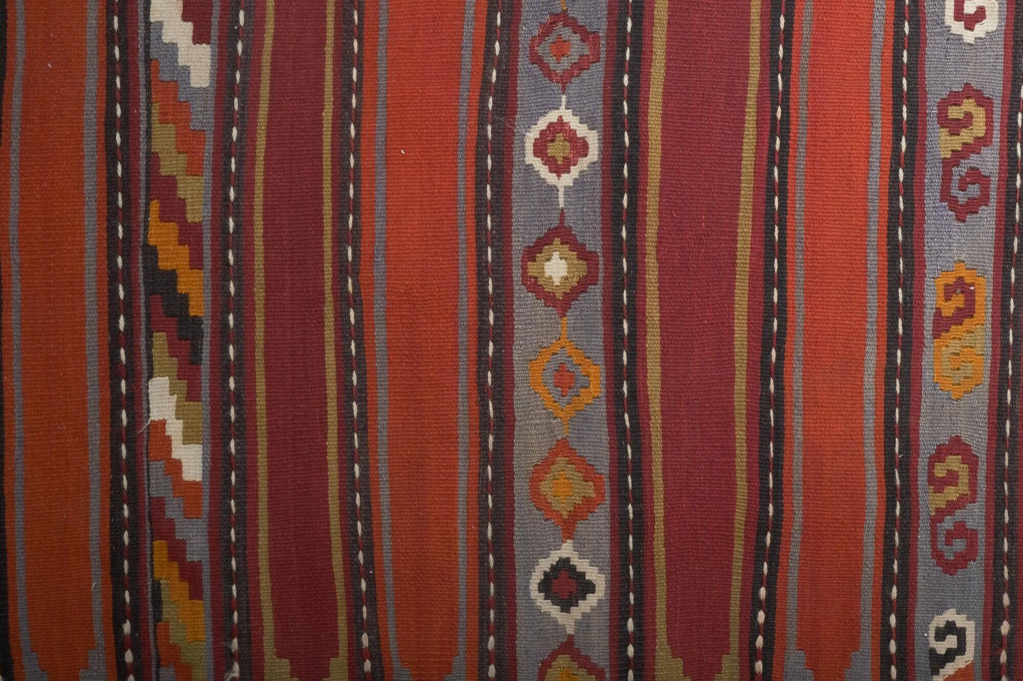 Tapis de couloir turc vintage
