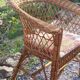 Fauteuils en osier ou rotin