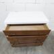 1960s chest of drawers with splayed legs and 4 drawers, refurbished