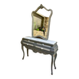 Console-miroir marbre baroque