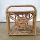 Vintage wicker breakfast trays