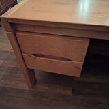 Solid elm desk