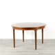 Midcentury Extending Round Teak Table and Chairs by Nathan. Vintage Modern / Danish Style / Retro.