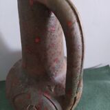 Brutalist pitcher vase in Campo Piannon orezza gres