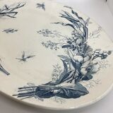 Oval flat terre de fer lunéville