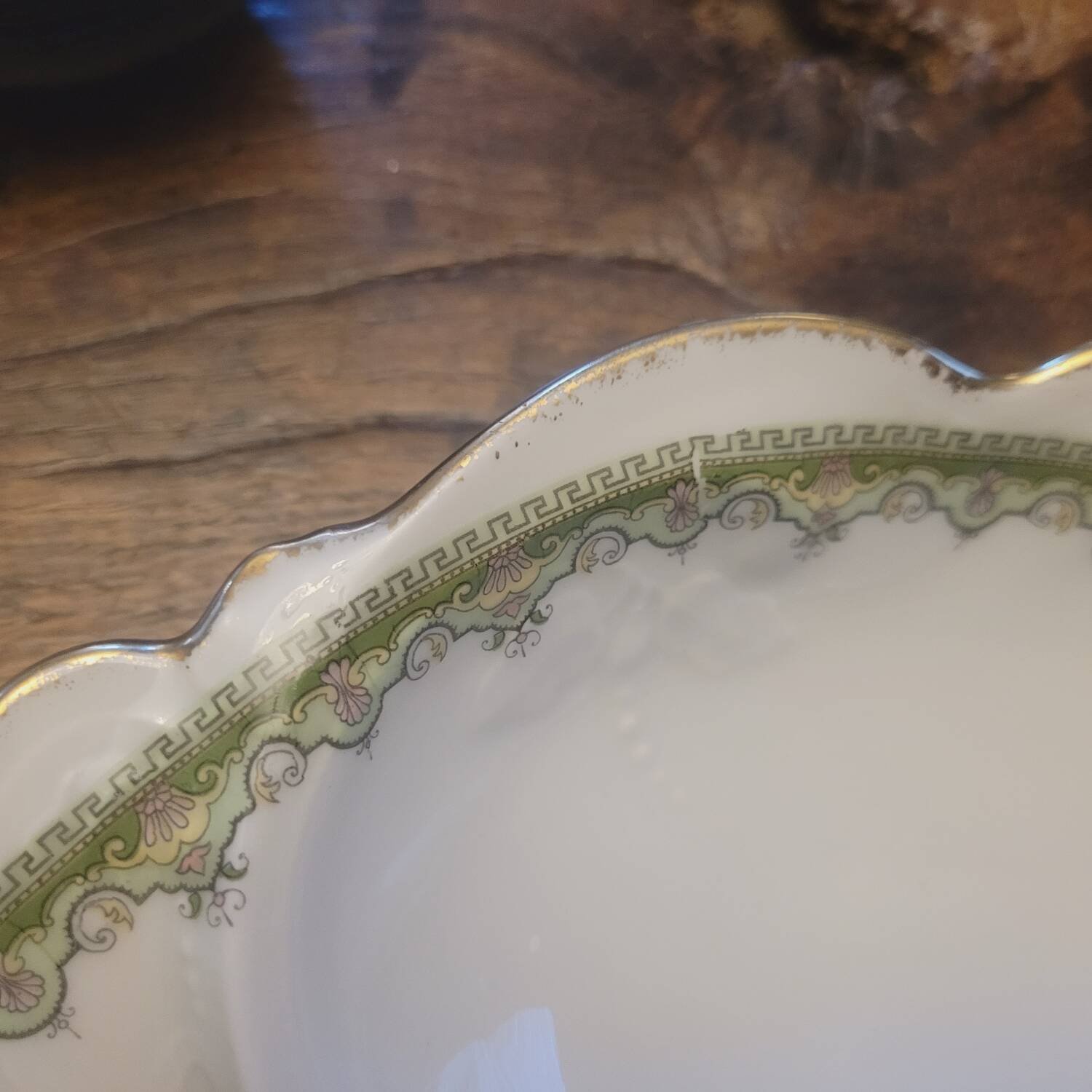 Late 19th century compartmentalized dish