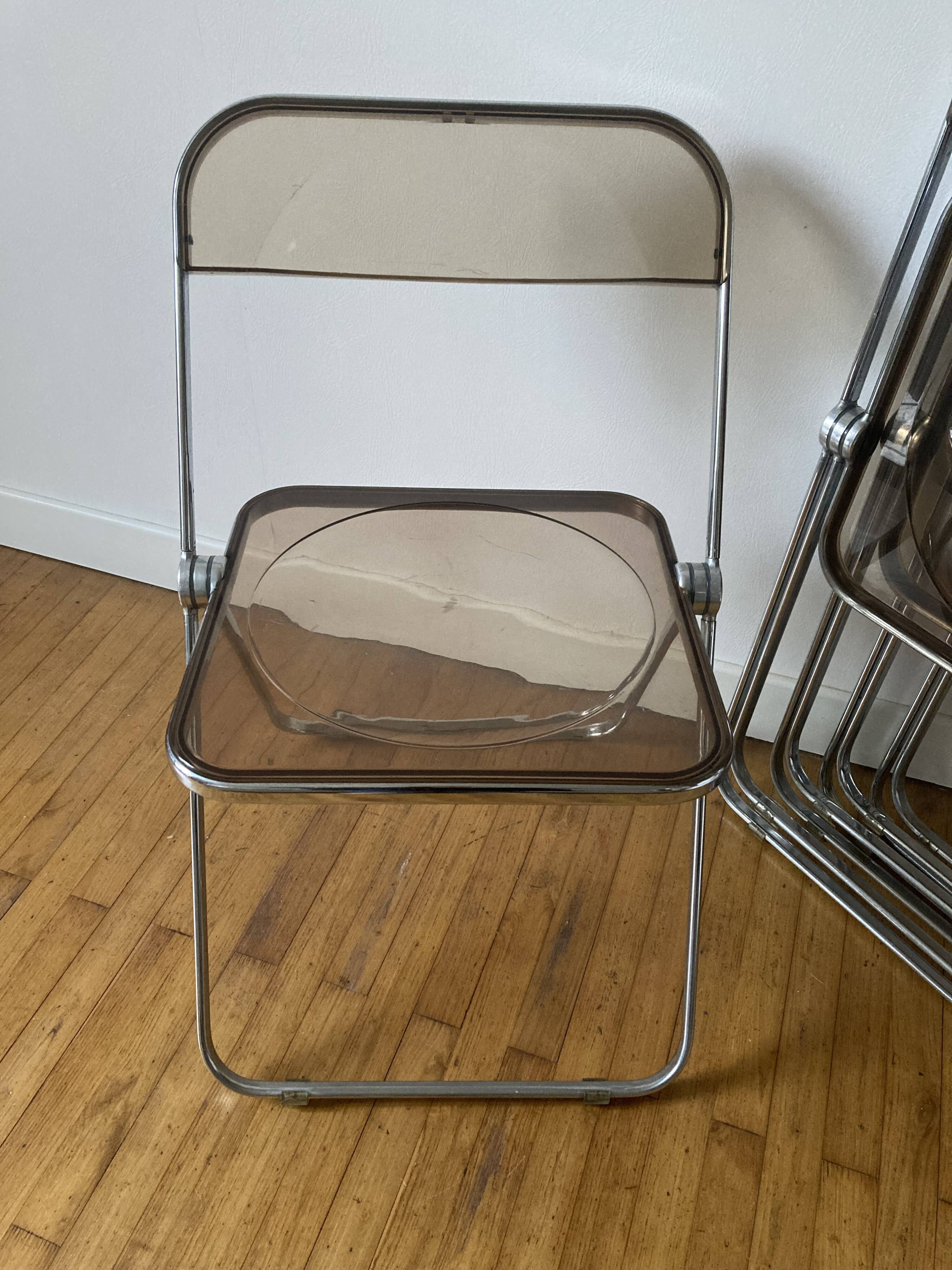 Chairs Plia Giancarlo Piretti