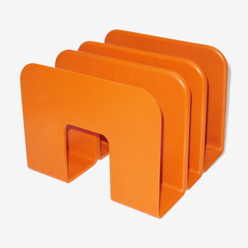 Rare Gustavsberg rack orange - directory and file stand 1960's