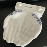 Vintage porcelain hand soap dish