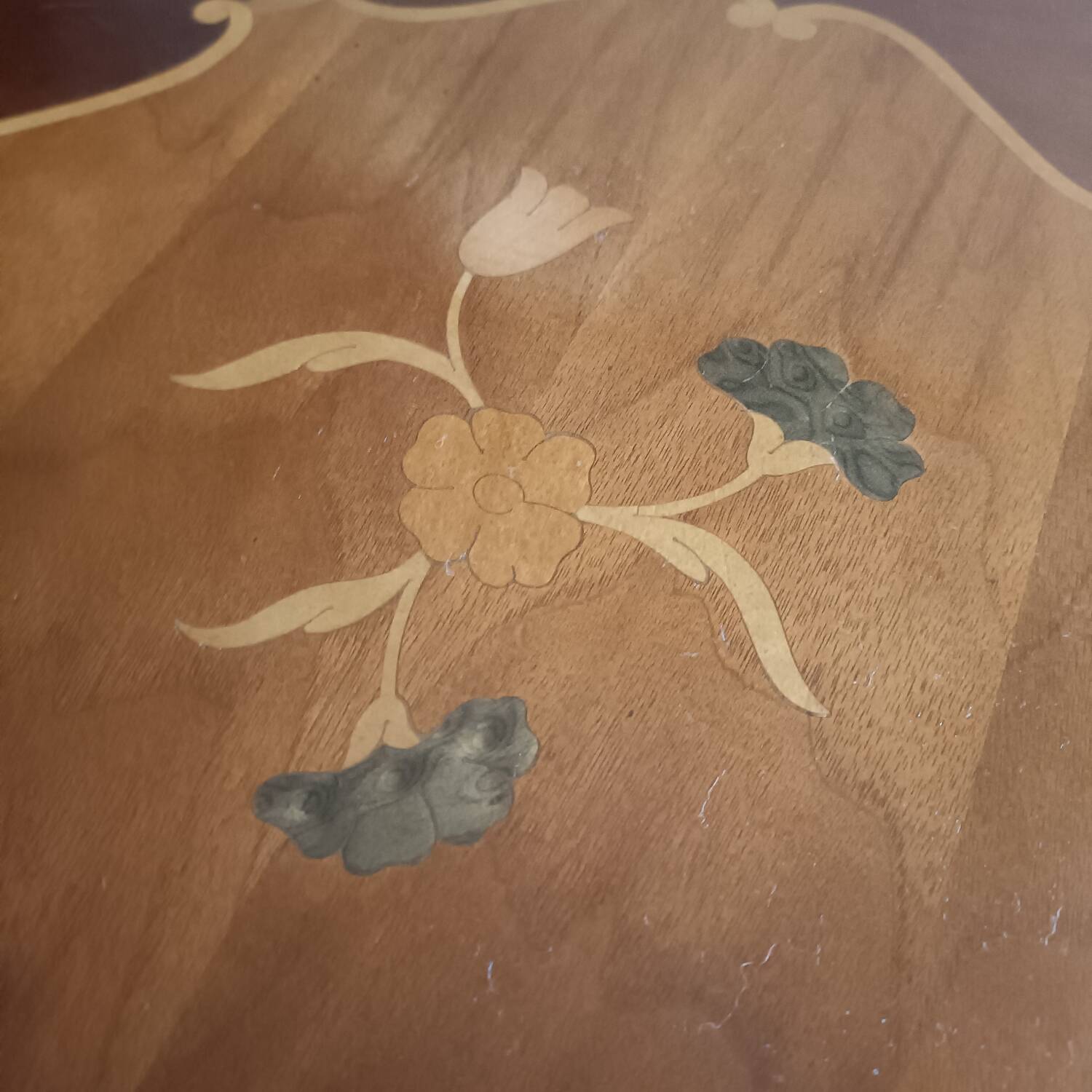 Vintage tripod table.