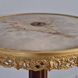Louis xvi style high pedestal table