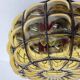 Venetian Murano caged glass flush mount with large bubbles, 1960s