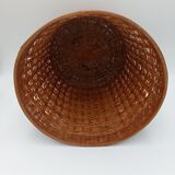 Wicker pot cache basket