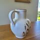 XL ceramic pitcher signed
