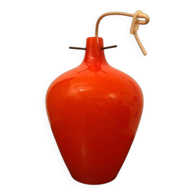 Rare lampe murano vintage suspension vistosi vignelli venini excellent etat