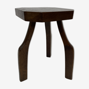 Tabouret brutaliste vintage tabouret table d’appoint minimaliste