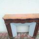 Marble faux mantelpiece