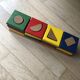 Vintage wood construction game
