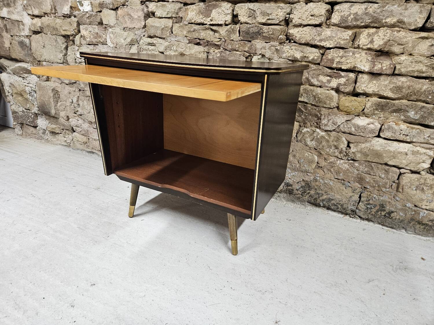 Vintage 1960s bar buffet