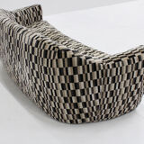 Canapé vintage à motif géométrique de Leolux