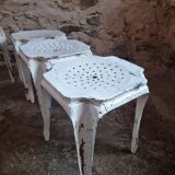 Set of 6 French industrial stools by Multipl’s – 1930s