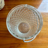 Vintage glass ice bucket