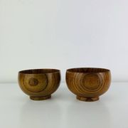2 bols/vide poche en teck scandinave