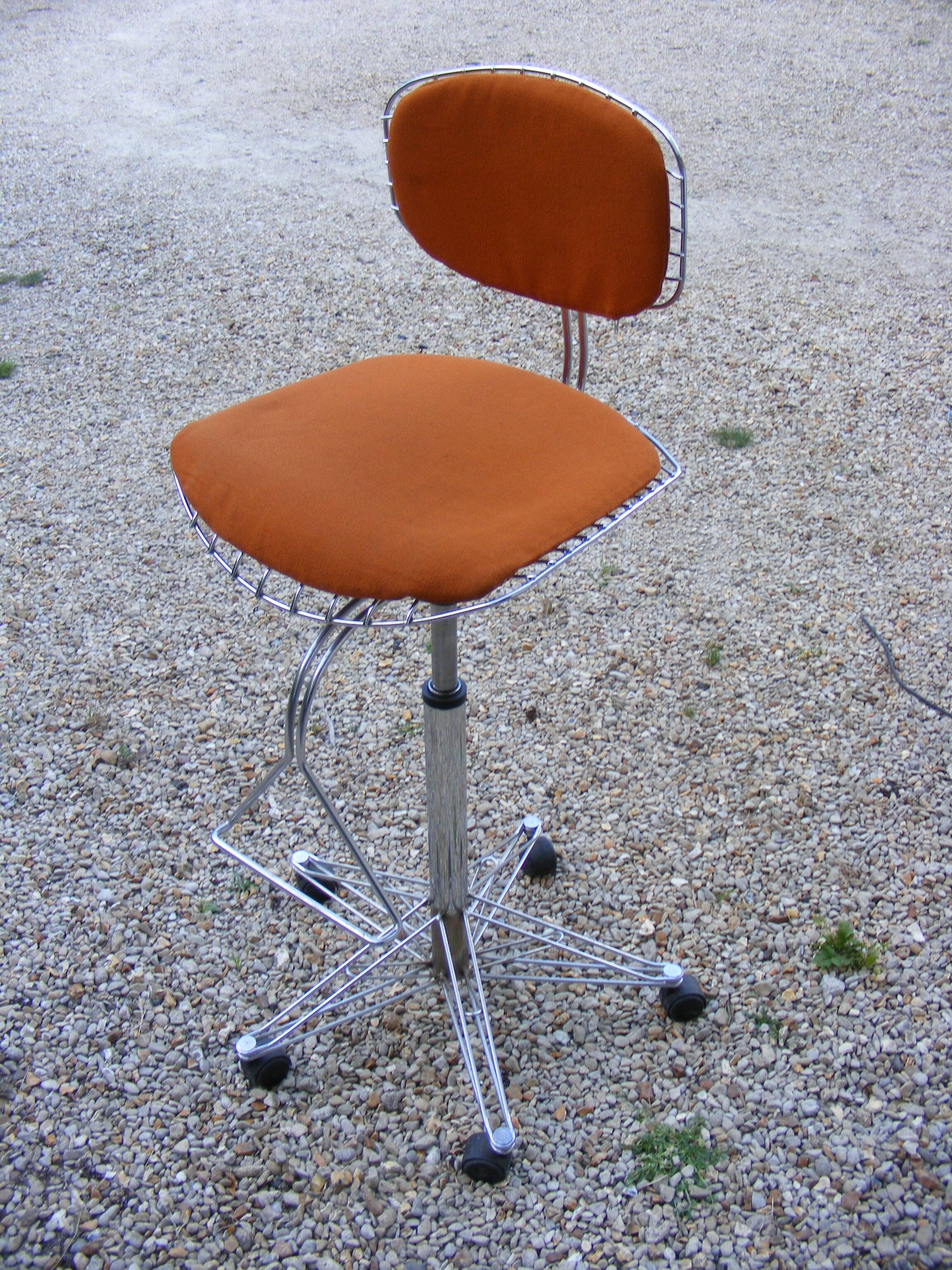 High Chair Office Architect Michel Cadestin Georges Laurent Beaubourg