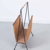Rattan Magazine Holder