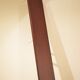 1960's industrial design: big bench mahogany and metal 1.9 m